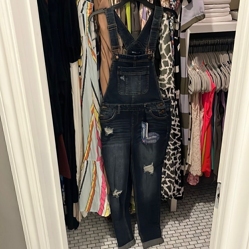 Blue Spice denim overalls NWT sz 5